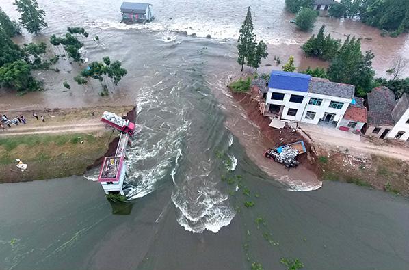 De nombreux défis demeurent pour le contrôle des inondations dans le bassin du fleuve Yangtsé