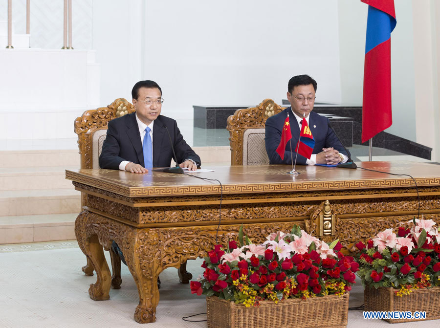La Chine et la Mongolie vont doper leur coopération dans l'agriculture et la construction d'infrastructures