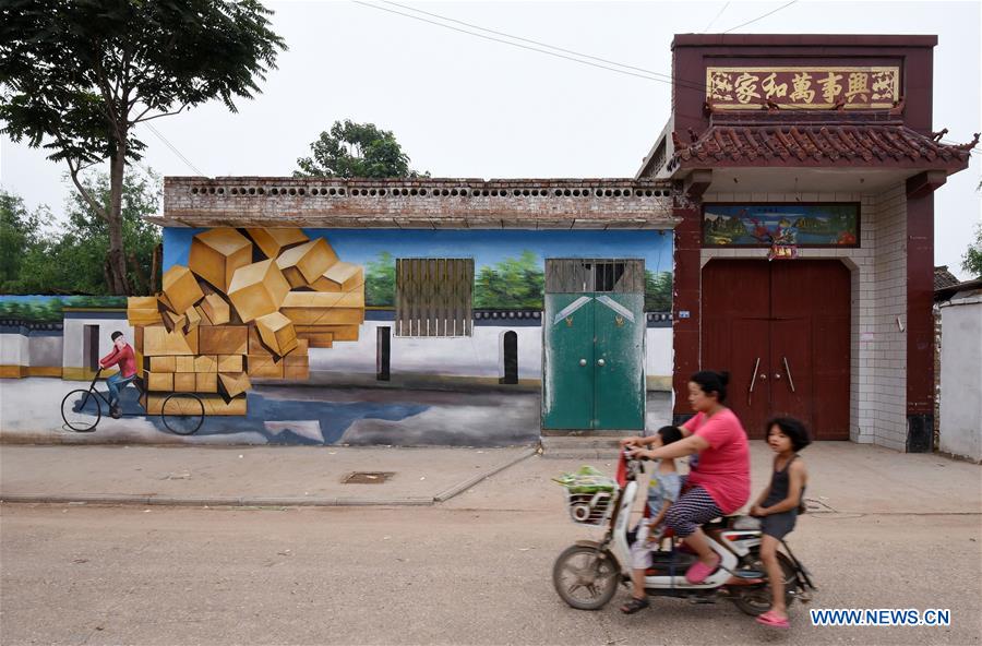 Chine : un village de graffitis