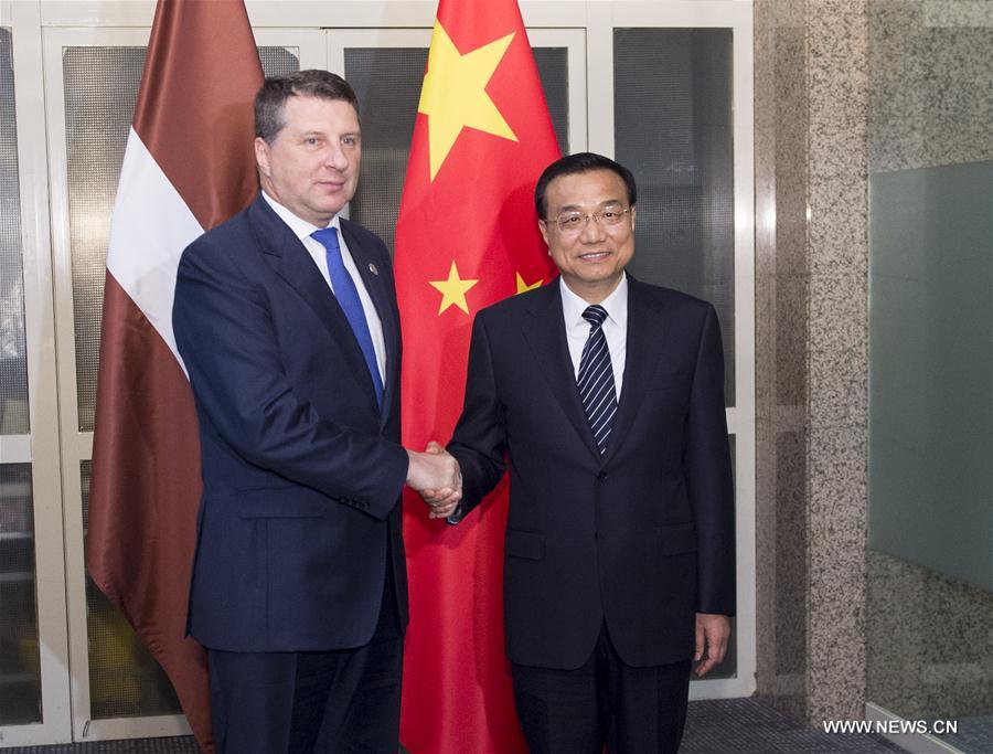 La Chine soutient la Lettonie dans l'organisation de la réunion des dirigeants Chine-PECO