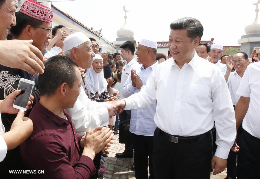 Xi Jinping appelle à un développement inclusif lors de son inspection au Ningxia