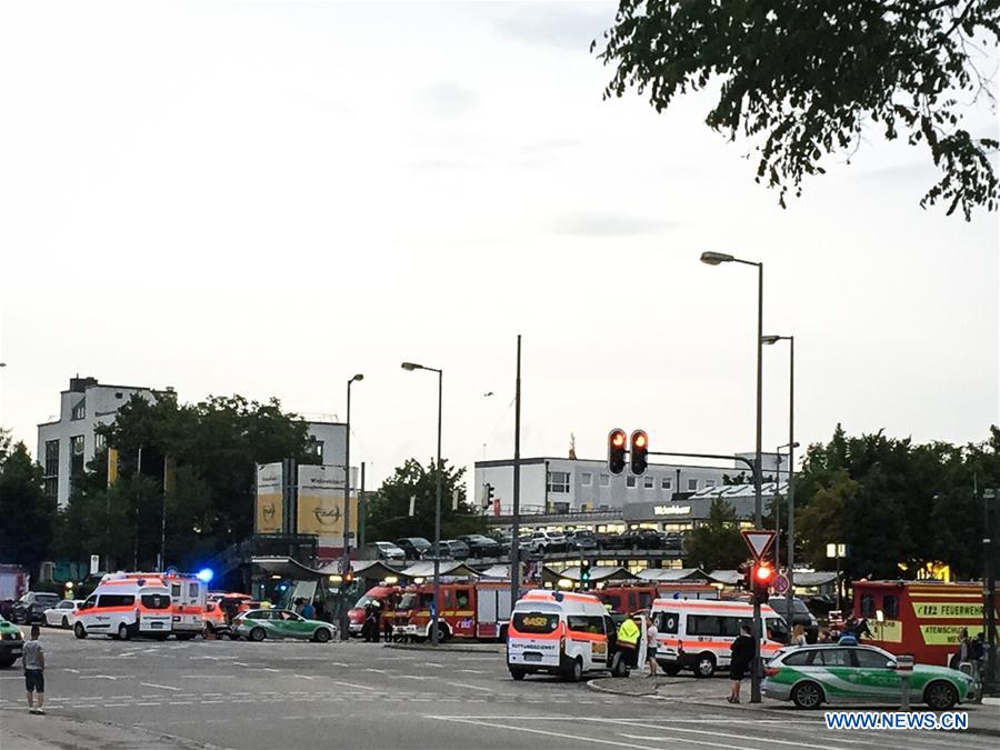 Attaque à Munich : 10 morts, dont l'assaillant, et 16 blessés