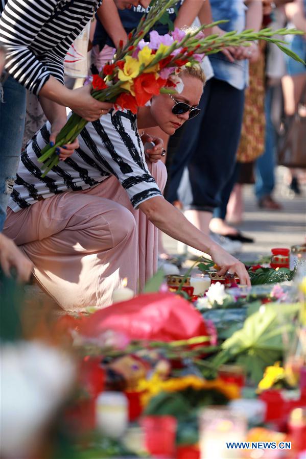 Allemagne : hommage aux victimes de la fusillade à Munich