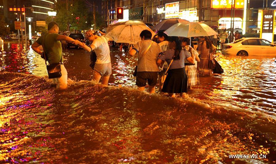 La ville de Xi'an émet une alerte rouge aux tempêtes