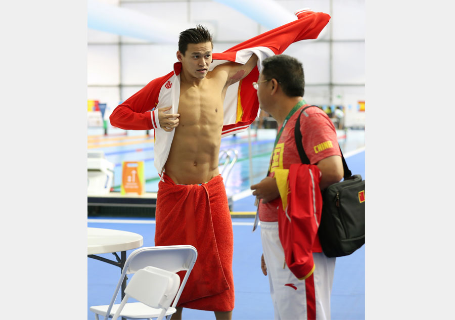 Les nageurs chinois fin prêts pour Rio 2016 