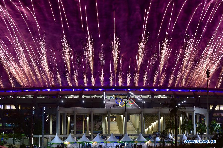 En images : La cérémonie d'ouverture des JO de Rio 2016