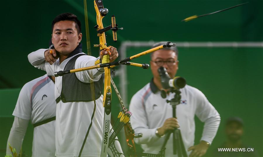 JO 2016/Tir à l'arc: l'équipe masculine sud-coréenne décroche la médaille d'or