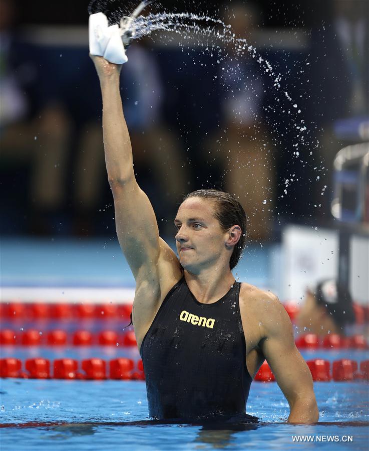 JO 2016/400m 4 nages: la Hongroise Katinka Hosszu pulvérise le record du monde