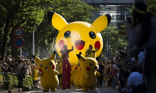 Défilé de Pikachu au Japon, la frénésie des Pokémon continue 