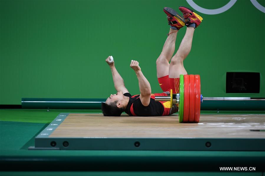 JO de Rio : Shi Zhiyong décroche le troisième titre en haltérophilie pour la Chine