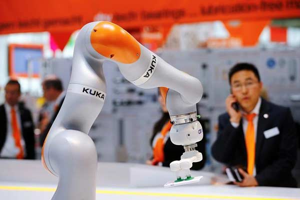 Les fabricants chinois parient sur les robots industriels