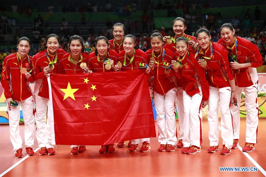 JO-2016/Volley-ball féminin: Les Chinoises remportent la médaille d'or