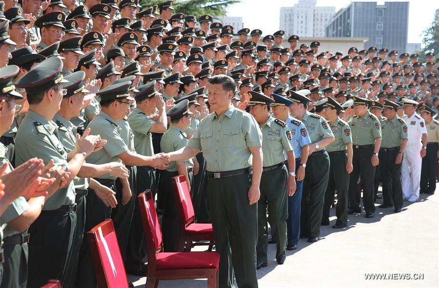 Xi Jinping appelle à bâtir une force de soutien stratégique forte et moderne