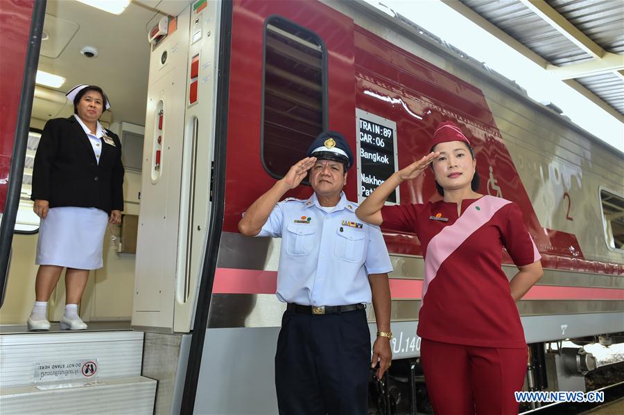 Les premiers pas d’un train made in China en Thaïlande 