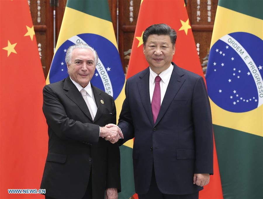 La Chine et le Brésil promouvront leur partenariat stratégique global