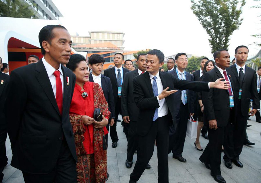 Les dirigeants du G20 accueillis au siège du groupe Alibaba 