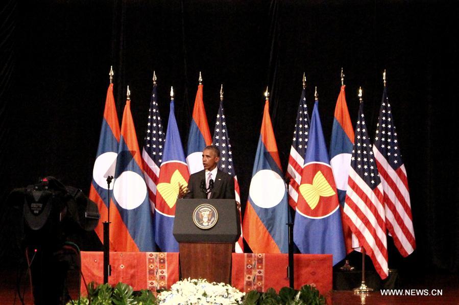 Laos : Obama annonce le doublement de l'aide pour éliminer les bombes non explosées, héritage douloureux de la 