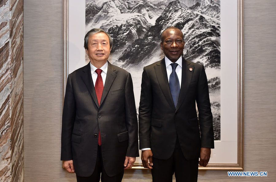 Un vice-PM chinois rencontre le président béninois