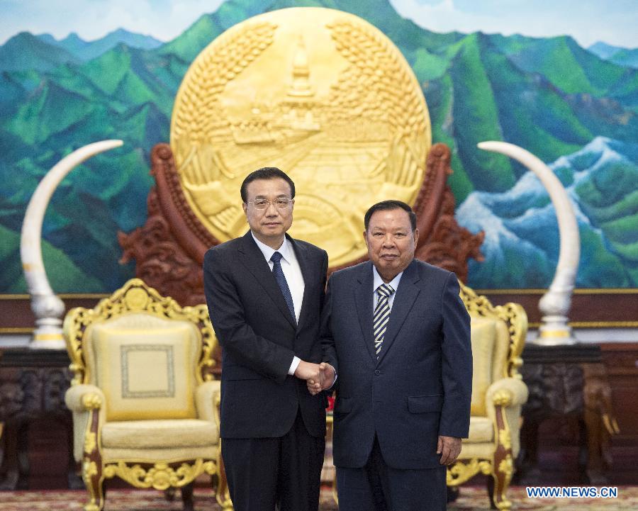 Le Premier ministre chinois souhaite un renforcement de la coopération avec le Laos