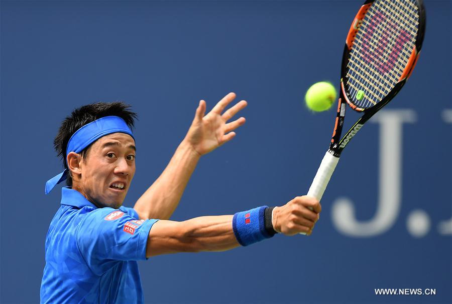 US Open 2016 : Kei Nishikori se qualifie pour les demi-finales