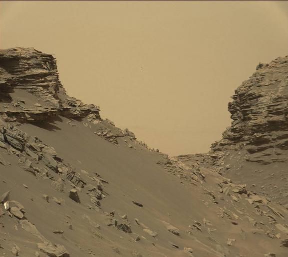 Les nouvelles images spectaculaires de Mars prises par le robot Curiosity