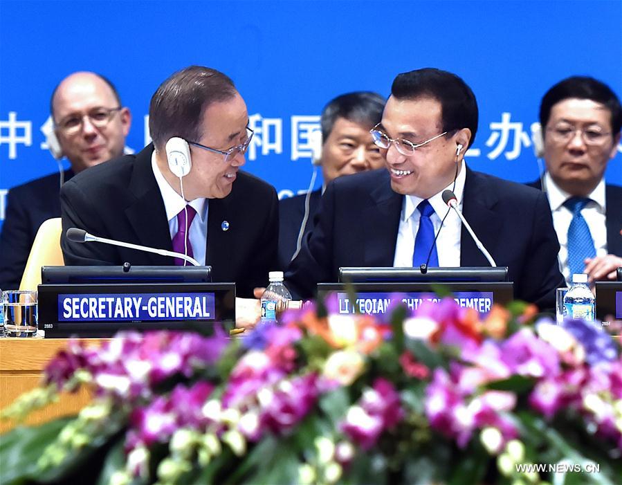 La Chine annonce son plan national de mise en oeuvre du Programme de développement durable de l'ONU