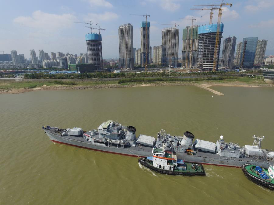 Chine : un ancien destroyer lance-missiles devient un parc à thème 