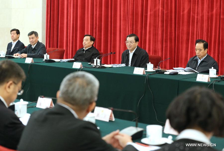 Zhang Dejiang appelle à un code civil aux caractéristiques chinoises