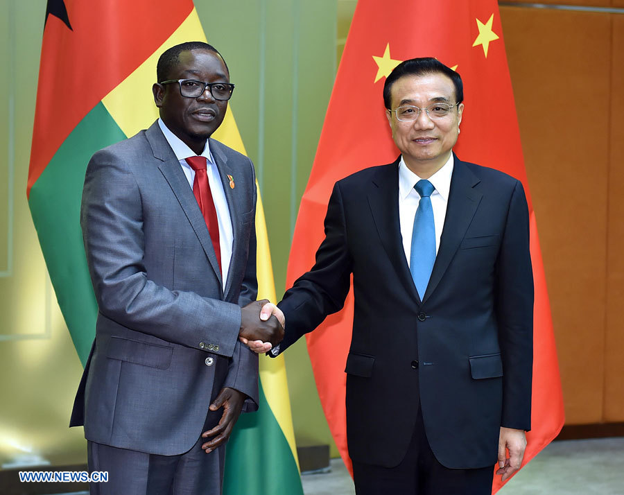 Le Premier ministre chinois s'engage à renforcer la coopération avec la Guinée-Bissau