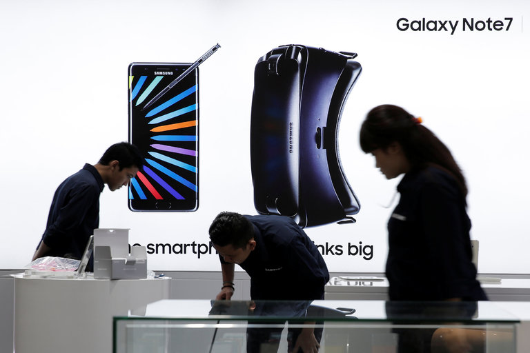 Samsung signe l'arrêt de mort de son smartphone Galaxy Note 7