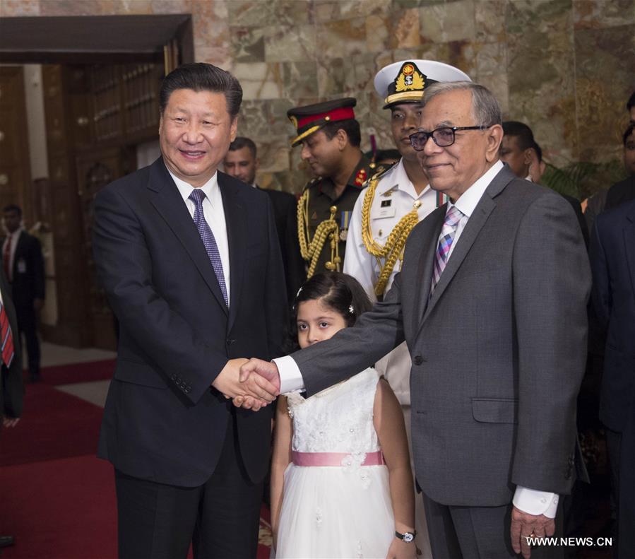 Le président chinois salue les opportunités de resserrement des liens sino-bangladais