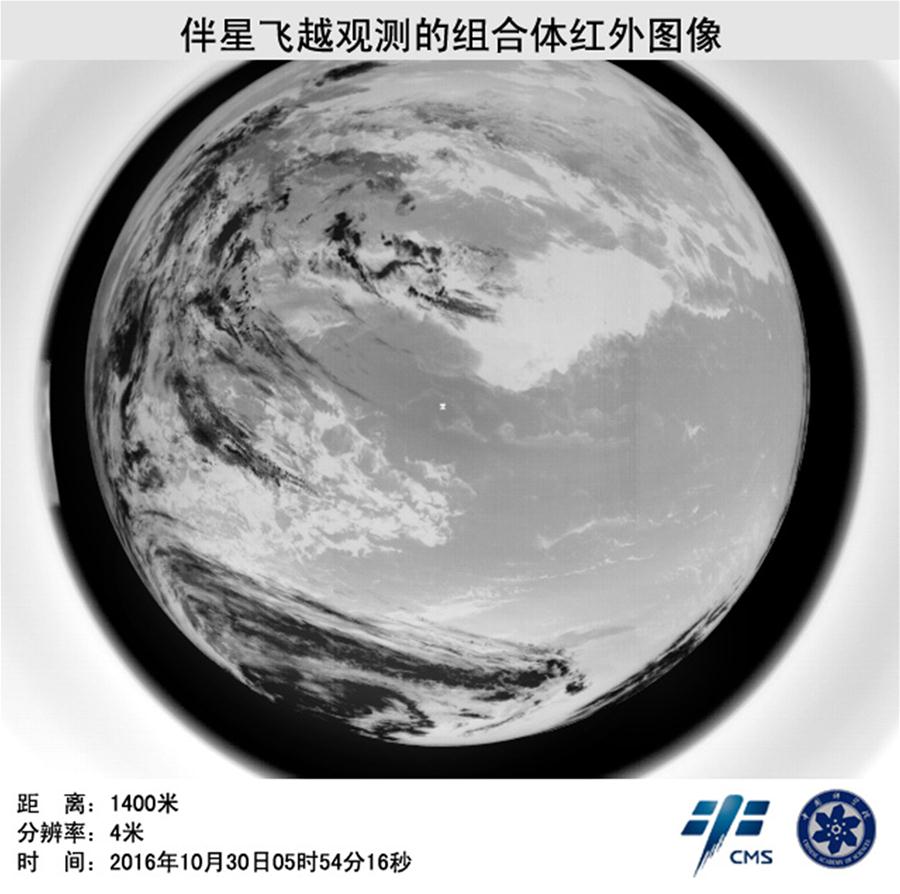 Photos de Tiangong-2 et Shenzhou-11