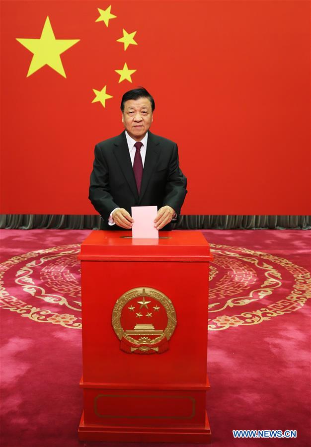 Xi Jinping vote aux élections législatives locales