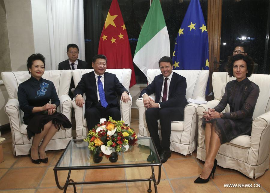 Le président Xi appelle à l'alignement des stratégies de développement entre la Chine et l'Italie