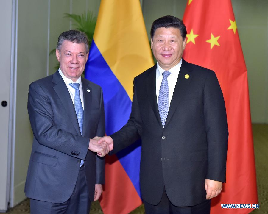 La Chine soutient le processus de paix en Colombie 