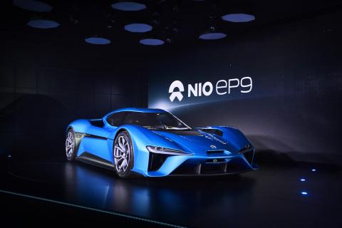 Le constructeur automobile chinois NextEV dévoile la super-voiture électrique la plus rapide du monde