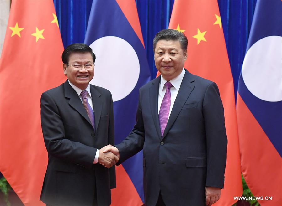 Le président chinois s'engage à renforcer le partenariat avec le Laos
