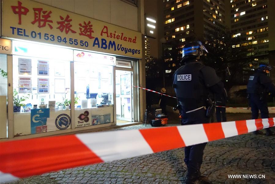 Paris : intervention de police après un vol à main armée dans une agence de voyages asiatique