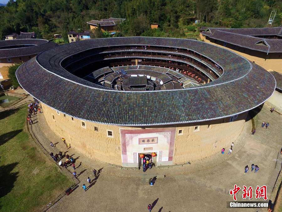 Ces magnifiques Tulou dans le sud-est de la Chine