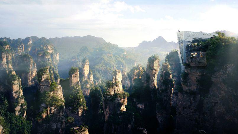 Chine : une magnifique structure en trompe-l’œil conçue par un Français