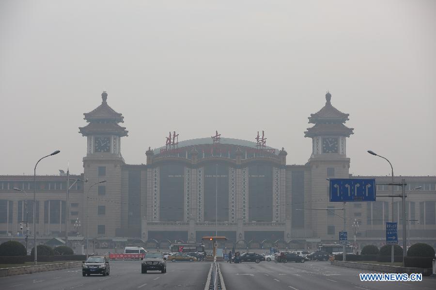 La pollution de l'air dans le nord de la Chine est moins grave que prévu