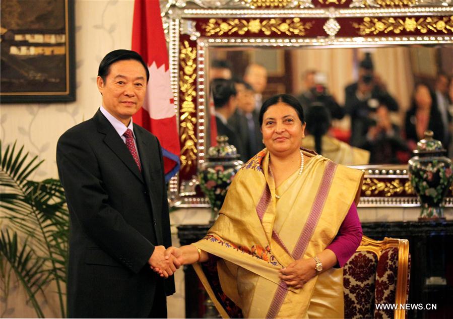 Népal : la présidente et le PM rencontrent un haut responsable chinois pour renforcer les relations