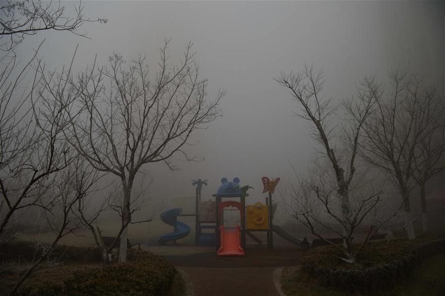 Pic de pollution dans le nord de la Chine