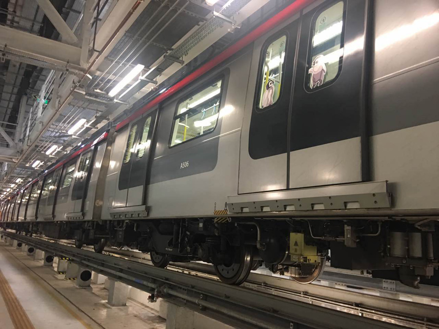La première ligne de métro sans conducteur développée par la Chine va ouvrir à Hong Kong