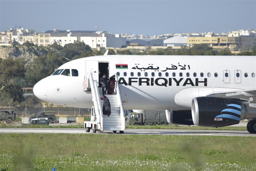 Les passagers de l'avion libyen détourné rentreront en Libye vendredi soir