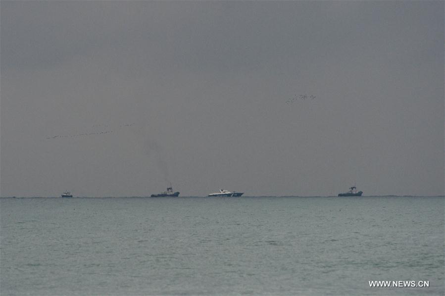 Les débris d'un avion militaire russe retrouvés en mer Noire