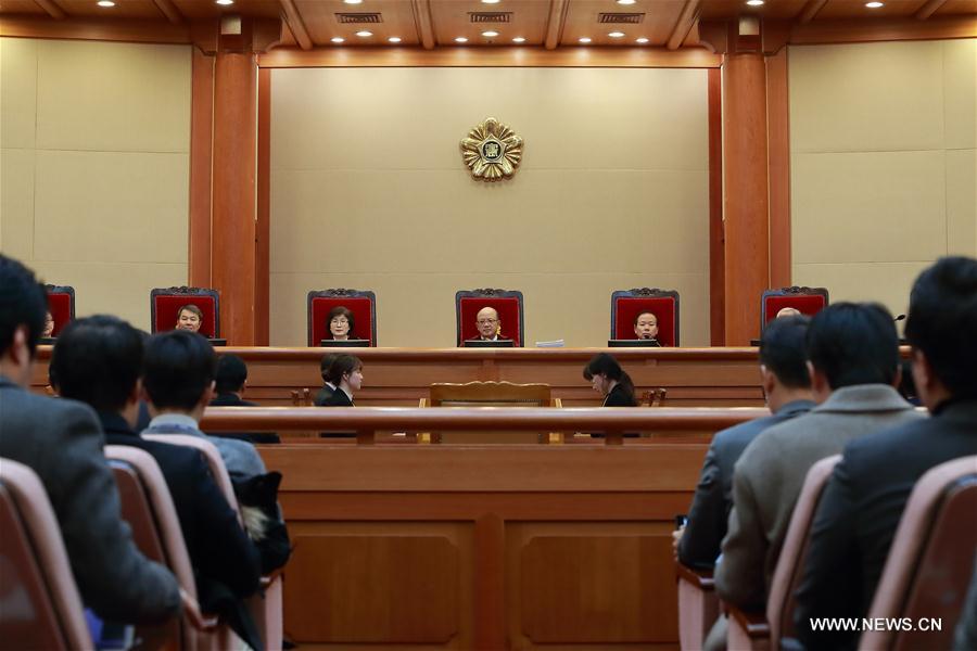 Corée du Sud : la présidente Park refuse de comparaître à la première audience de son procès en destitution