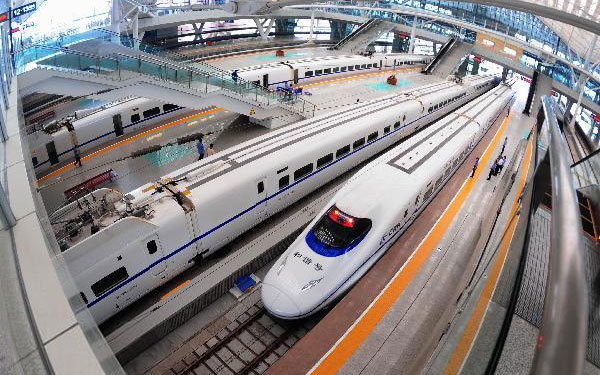 La Chine deviendrait le pays le mieux équipé en TGV 