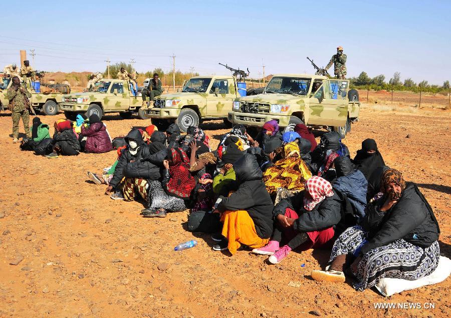 Les forces de sécurité du Soudan déjouent la contrebande de 115 immigrés clandestins