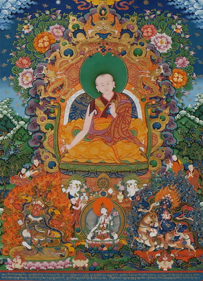 La tradition de la peinture tibétaine exposée à Beijing